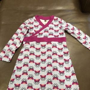 Tea Collection faux wrap dress with butterflies